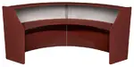 2 Person Curved Reception Desk