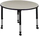 Small Rolling Classroom Table