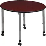 Large Rolling Classroom Table