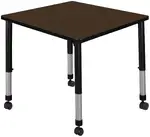 Rolling Square Classroom Table