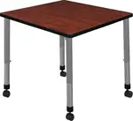 Rolling Square Classroom Table