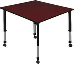 Large Rolling Classroom Table