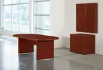 Conference Table with Storage and Whiteboard