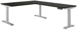 L Shape Height Adjustable Desk
