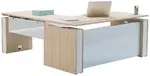 Height Adjustable L Shape Desk