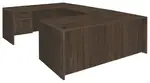 U Shaped Desk with Drawers