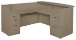 L Shaped Reception Desk