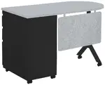 Mobile Classroom Desk with Drawers