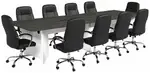 Conference Table with Power and Chairs