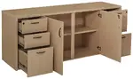 Office Storage Credenza Cabinet