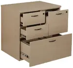 Combo Pedestal Drawers