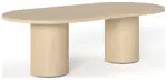 Racetrack Conference Table with Drum Base