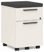 2 Drawer Mobile Pedestal