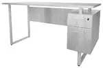 Office Desk with Drawers