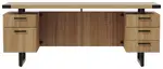 Credenza Desk with Drawers