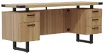 Credenza Desk with Drawers