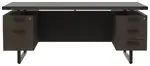 Double Pedestal Desk with Drawers