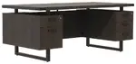 Double Pedestal Desk with Drawers