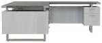 L Shaped Desk with Drawers
