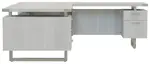 L Shaped Desk with Drawers