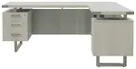 L Shaped Desk with Drawers