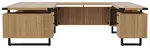 U Shaped Desk with Drawers