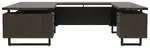 U Shaped Desk with Drawers