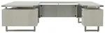 U Shaped Desk with Drawers