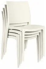 Stacking Chairs - 4 Pack