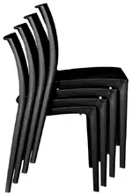 Stacking Chairs - 4 Pack