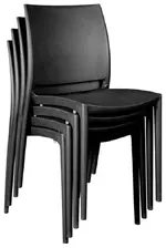 Stacking Chairs - 4 Pack