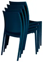 Stacking Chairs - 4 Pack