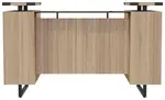 Modern Reception Desk with Drawers