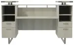 Modern Reception Desk with Drawers