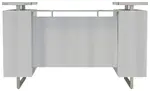 Modern Reception Desk with Drawers