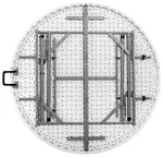 Round Folding Table
