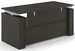 Sit Stand Desk with Modesty Panel