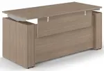 Sit Stand Desk with Modesty Panel