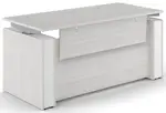 Standing Desk with Modesty Panel