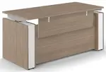 Standing Desk with Modesty Panel