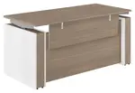 Sit Stand Desk with Modesty Panel