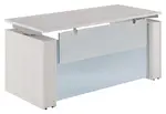 Sit Stand Desk with Modesty Panel