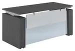 Sit Stand Desk with Modesty Panel