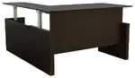 L Shaped Height Adjustable Desk
