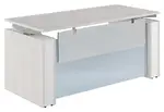 Sit Stand Desk with Modesty Panel