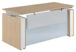 Sit Stand Desk with Modesty Panel