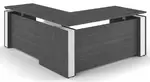 L Shaped Sit Stand Desk