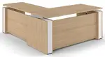 L Shaped Sit Stand Desk