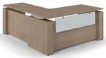 L Shape Sit Stand Desk