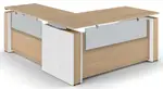 Adjustable Height L Shaped Desk
